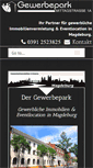 Mobile Screenshot of gewerbepark-mittagstrasse.de